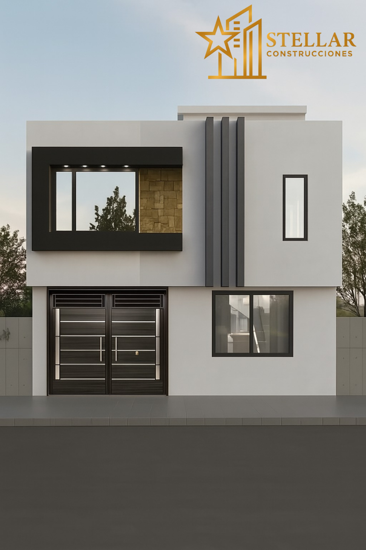 Casa Dúplex en Obra Gris
